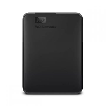 HD Externo WD Elements Portable 1TB, USB 3.0, Black, WDBUZG0010BBK