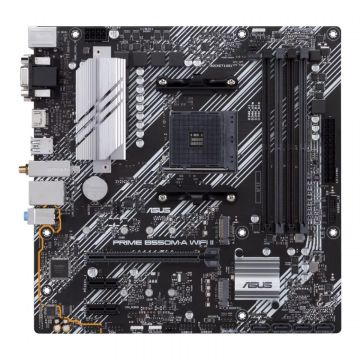 Placa Mãe Asus Prime B550M-A WiFi II, Chipset B550, AMD AM4, mATX, DDR4, 90MB19X0-M0EAY0