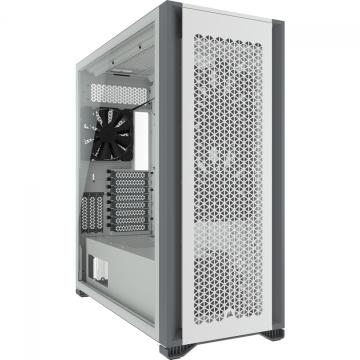 Gabinete Gamer Corsair 7000D AirFlow, Full Tower, Vidro Temperado, White, ATX, Sem Fonte, Com 3 Fans, CC-9011219-WW
