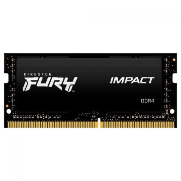 Memória Para Notebook Kingston Fury Impact, 8GB, 3200MHz, DDR4, CL20, Black, KF432S20IB/8