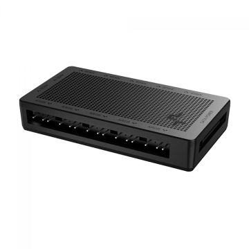 Hub ARGB DeepCool SC700, 12 Portas 5V, Black, R-SC700-BKNSNN-G