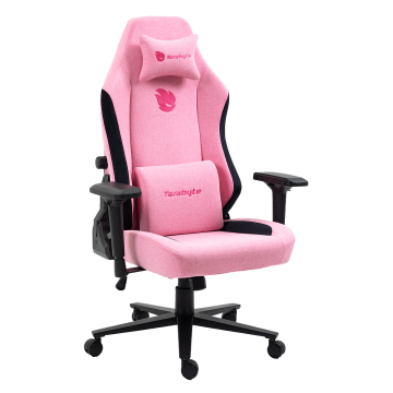 Cadeira Gamer Terabyte Style, Reclinável, 4D, Rosa