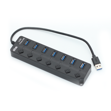 HUB 7 Em 1, USB 3.0, Pure Power, PP-HUB-004