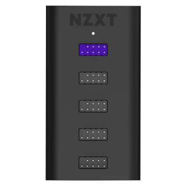 Hub USB NZXT, Interno, 2.0, Black, AC-IUSBH-M3