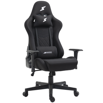 Cadeira Gamer SuperFrame Sport, Reclinável, 2D, Preta