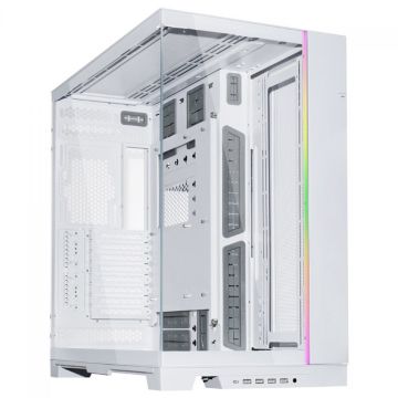 Gabinete Gamer Lian Li O11 Dynamic EVO XL, Full Tower, Vidro Temperado, White, Sem Fonte, Sem Fan, O11DEXL-W WHITE