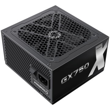 Fonte Gamemax GX750, 750W, Full Modular, 80 Plus Gold, PFC Ativo, Black, GX750MBKV1S7710BR