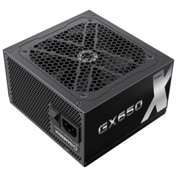 Fonte Gamemax GX650, 650W, Full Modular, 80 Plus Gold, PFC Ativo, Black, GX650MBKV1S7710BR
