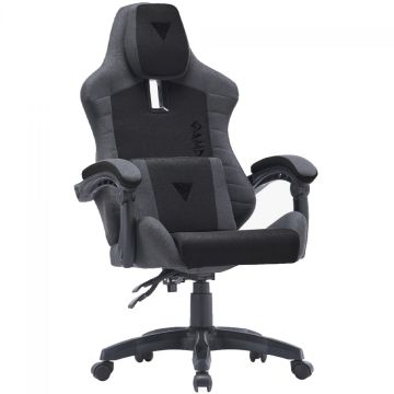 Cadeira Gamer Gamdias ZELUS E3 WEAVE, Reclinável, Cinza e Preto, Suporta Até 120KG