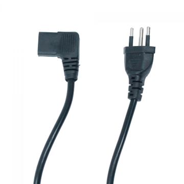 Cabo de Força Teccon, Tripolar, 1,5 Metros, Conector 90º, TC0345