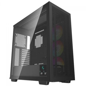 Gabinete Gamer DeepCool Morpheus, Full Tower, Vidro Temperado, E-ATX, Black, Sem Fonte, Com 3 Fans ARGB, R-MORPHEUS-BKAPA1-G-1