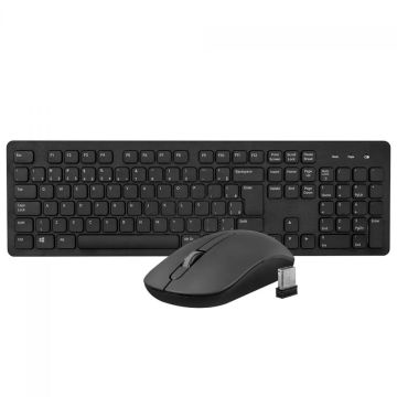 Combo Akko Mouse e Teclado Sem Fio AKP104 WL, Wireless, Preto