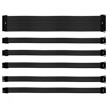 Kit Cabos Extensores Cooler Master, 30cm, Black, CMA-NEST16XXBK1-GL