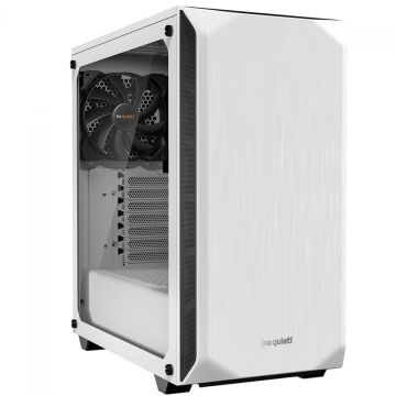 Gabinete Gamer Be Quiet Pure Base 500 Window, Mid Tower, ATX, Vidro Temperado, Com 2 Fans, Branco, BGW35