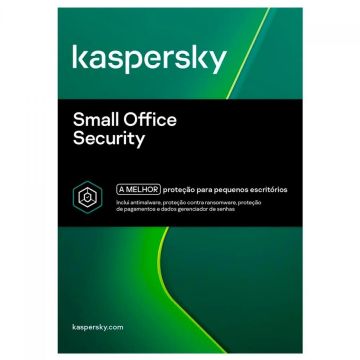 Kaspersky Antivírus Small Office Security, 5 dispositivos, 12 meses ESD, Digital para Download, KL4541KDEFS