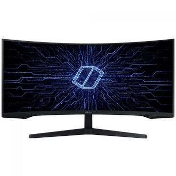 Monitor Gamer Samsung Odyssey G5, 34 Pol, VA, Curvo, UltraWide, WQHD, 1ms, 165Hz, HDR10, FreeSync Premium, HDMI/DP, LC34G55TWWLMZD