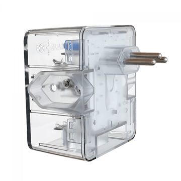 Protetor CLAMPER Energia 3 LCF, 3 Tomadas, 3 Pinos, 10 Amperes, Bivolt, Transparente