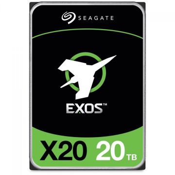 HD Seagate Exos X20 14TB, 7200RPM, Cachê 256MB, 3.5, Servidor, ST20000NM007D