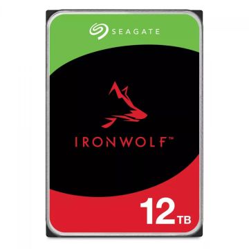 HD Seagate IronWolf, 12TB, Sata III, 7200RPM, 256MB, 3.5&quot;, ST12000VN0008