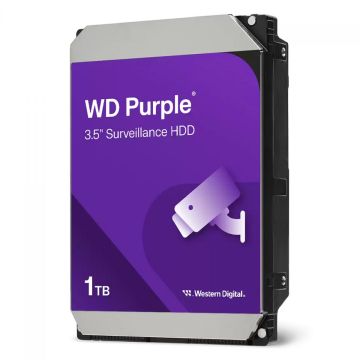 HD Western Digital 1TB Purple, 64MB, SATA III, WD10PURX