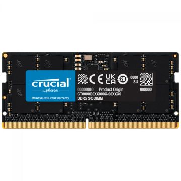 Memória Para Notebook DDR5 Crucial, 16GB, 4800MHz, CT16G48C40S5