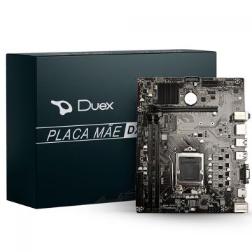 Placa Mãe Duex DX H310M ZG 2.0, Chipset H310, Intel LGA 1151, MATX, DDR4