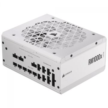 Fonte Corsair RM1000x Shift White, 1000W, 80 Plus Gold, Full Modular, Branco, CP-9020275-BR