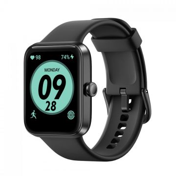 Relógio SmartWatch SuperFrame Smart 600, 1.69&quot;, Bluetooth, Monitoramento de Frequência Cardíaca, Music Control, Homologado pela ANATEL, Black, SW-600-P