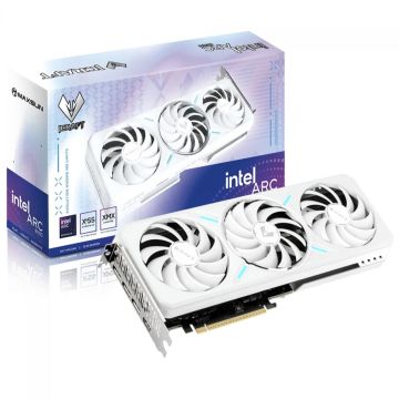 Placa De Vídeo Maxsun Intel Arc B580 iCraft, 12GB, GDDR6, Xe2, Ray Tracing, White