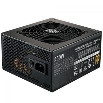 Fonte Cooler Master MWE V2 550W, 80 Plus Gold, PFC Ativo, Full Modular, MPE-5501-AFAAG-WO