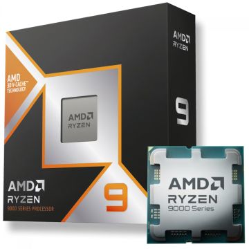 Processador AMD Ryzen 9 9950X3D, 4.3GHz (5.7GHz Turbo), 16-Cores 32-Threads, AM5, Sem Cooler, 100-100000719WOF