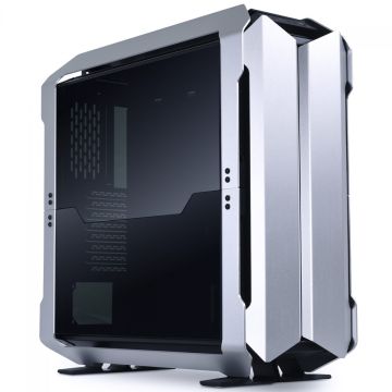 Gabinete Gamer Lian Li Odyssey X, Full Tower, Vidro Temperado, EEB/E-ATX, Sem Fonte, Sem Fans, Prata, TR-01-A