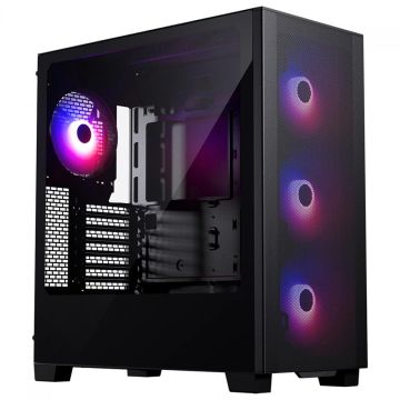 Gabinete Gamer Phanteks XT Pro Ultra, Mid Tower, Vidro Temperado, EATX, Com 4 Fans D-RGB, Preto, PH-XT523P1_DBK01