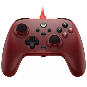 Controle Gamer GameSir T7 Ruby Red, USB, Para Xbox/PC, Hall Effect, Licenciado Microsoft, Vermelho