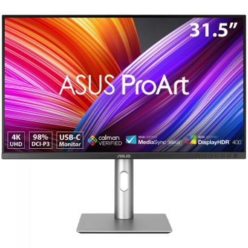 Monitor Profissional Asus ProArt Display PA329CRV, 31.5 Pol, 4K UHD, IPS, 100% sRGB, HDR10, HDMI/DP