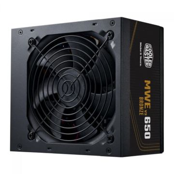 Fonte Cooler Master MWE 650 BRONZE - V3, 650W, 80 Plus Bronze, ATX 3.1, PFC Ativo, MPE-6501-ACAAW-3BBR