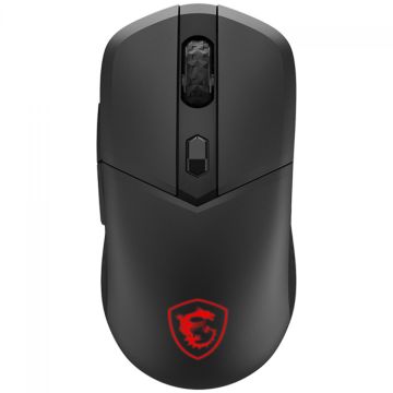 Mouse Gamer MSI Versa 300, RGB, Wireless/Bluetooth, 8000 DPI, Sensor PAW3104DB, 6 Botões, Preto