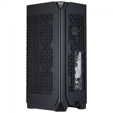 Gabinete Gamer Cooler Master Ncore 100 Air, Mini Tower, Mini ITX, Sem Fonte, Com 2 fans, Preto, NR100-KNNN-S00