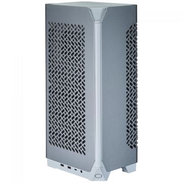 Gabinete Gamer Cooler Master Ncore 100 Air, Mini Tower, Mini ITX, Sem Fonte, Com 2 fans, Branco, NR100-WNNN-S00