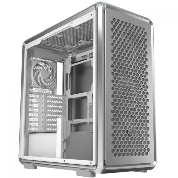 Gabinete Gamer Cooler Master MasterFrame 600, Vidro Temperado, Mid Tower, E-ATX, Com 4 Fans, Prata, MF600-SGNN-S00