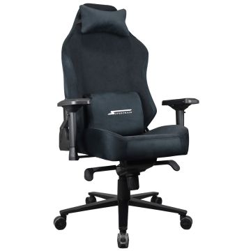Cadeira Gamer SuperFrame Style, Reclinável, 4D, Tecido, Preto, SF-CH-STR4DBF