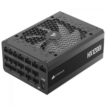 Fonte Corsair HX1200i, 1200W, Cybenetics Platinum, PFC Ativo, PCIe 5.1, Full Modular, CP-9020307-WW