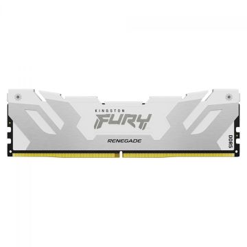 Memória DDR5 Kingston Fury Renegade, 16GB, 7600MHz, White, KF576C38RW-16