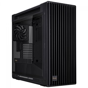 Gabinete Asus ProArt PA602, Mid Tower, Vidro Temperado, E-ATX, Sem Fonte, Com 3 Fans, Preto, 90DC00J0-B00000