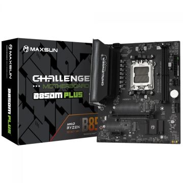 Placa Mãe Maxsun Challenger B850M Plus WiFi, Chipset B850, AMD AM5, mATX, DDR5