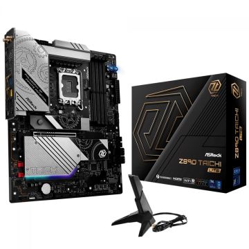 Placa Mãe ASRock Z890 Taichi Lite, Chipset Z890, Intel LGA 1851, ATX, DDR5, WiFi