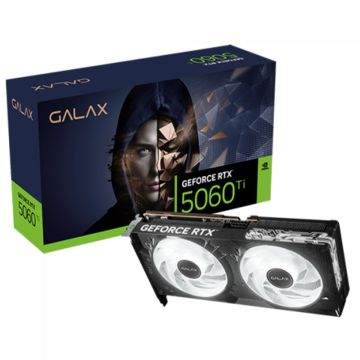 Placa De Vídeo Galax NVIDIA GeForce RTX 5060 Ti 1-Click OC Classic, 8GB, GDDR7, DLSS, Ray Tracing, 56ISN8MDABCC