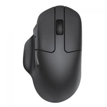 Mouse Gamer Keychron M7, Wireless, 26000 DPI, 6 Botões Programáveis, PixArt 3395, Preto, M7-A23