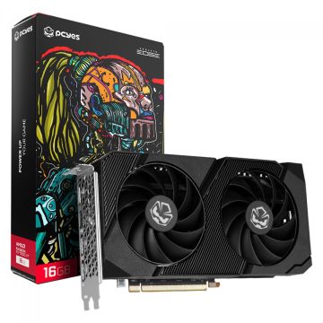 Placa de Vídeo PCYes AMD Radeon RX 7600 XT, 16GB, GDDR6, FSR, Ray Tracing, PVR760016GBPEDF