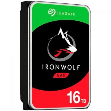 HD Seagate IronWolf, 16TB, Sata III, 7200RPM, 256MB, 3.5&quot;, ST16000VN001